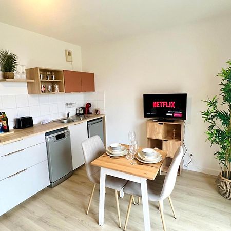 Le Courvoisy, Studio Avec Piscine, Pres Groupama Stadium Et Salle Arena Meyzieu Eksteriør billede